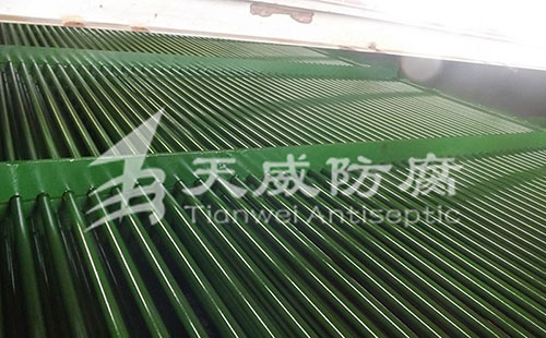 换热器冷却水管束内侧和外侧涂料防腐要求
